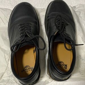 Dr. Martens Black Leather Oxfords